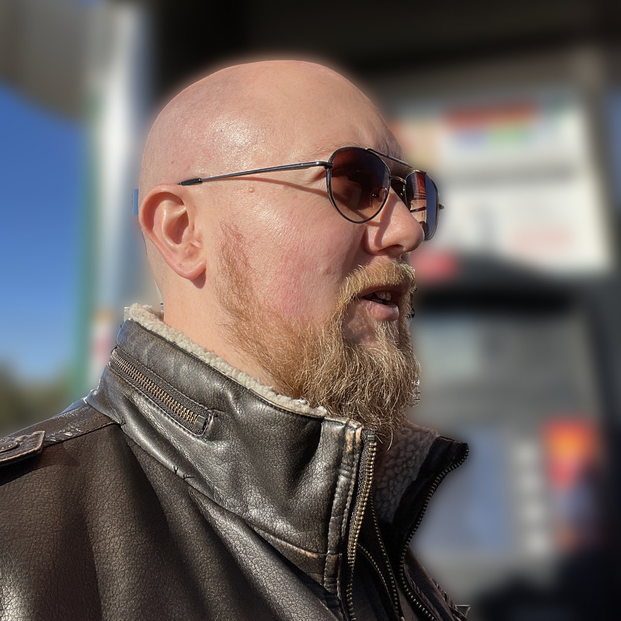 Profile shot of Brian Watkins, creator of Digimorphosis.
